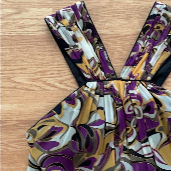 🔥Retro Pucci-Esque 100% silk top, Nancy Rose 8 - Picture 3 of 7